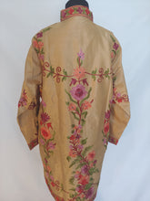 Load image into Gallery viewer, Faan Kashmiri Ari embroidered silk jacket